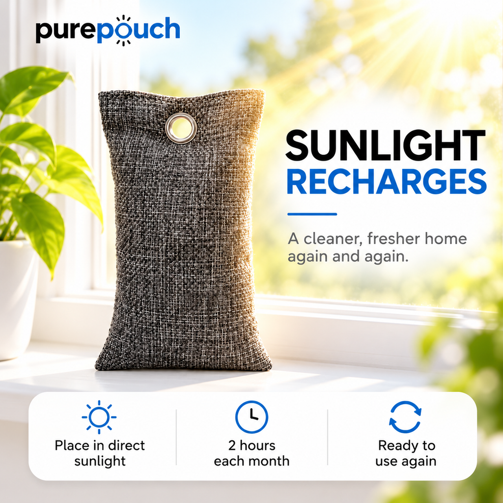 PurePouch Odor Eliminating Charcoal Bags